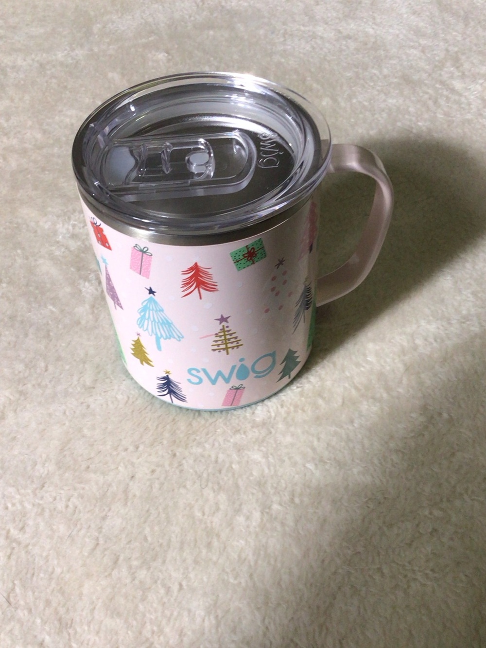 Swig holiday themed small cup